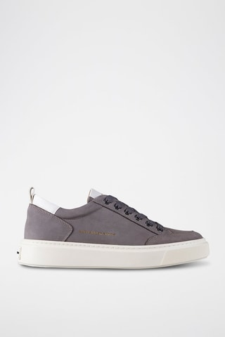 Zapatillas de piel - Gris