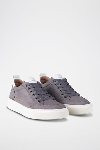 Zapatillas de piel - Gris