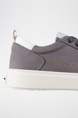 Zapatillas de piel - Gris