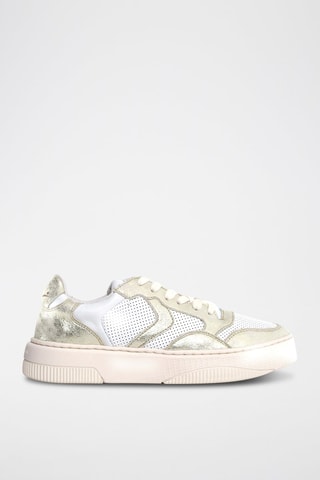 Zapatillas de piel - Blanco