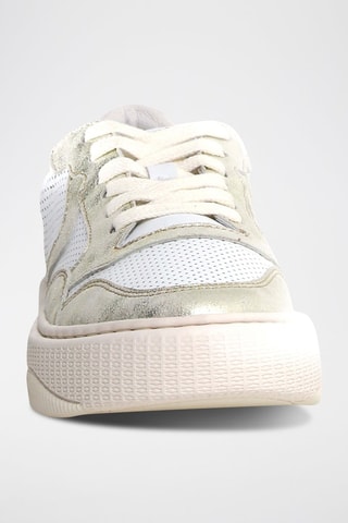 Zapatillas de piel - Blanco