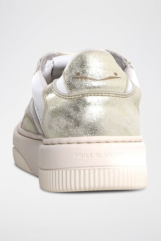 Zapatillas de piel - Blanco