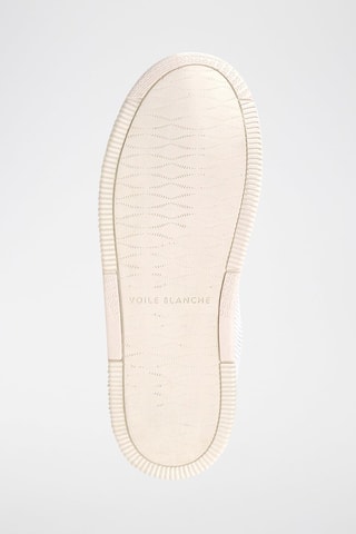 Zapatillas de piel - Blanco