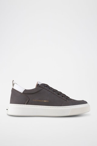 Zapatillas de piel - Gris
