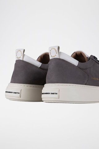 Zapatillas de piel - Gris