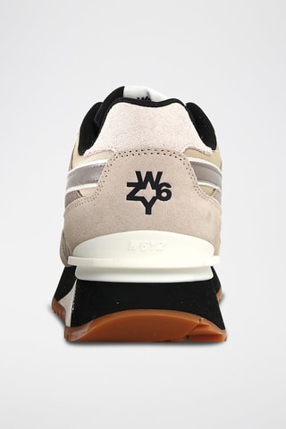 Zapatillas de nobuk - Negro y gris