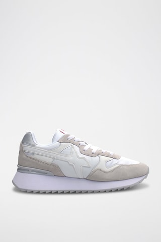 Zapatillas de piel - Blanco