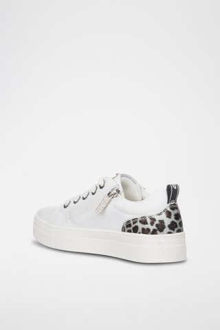 Zapatillas con plataforma - Blanco