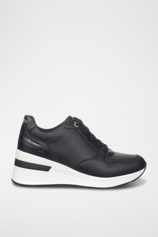 Zapatillas con plataforma - Negro