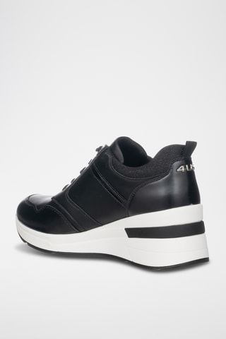 Zapatillas con plataforma - Negro