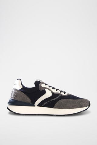 Zapatillas de piel Qwark - Azul