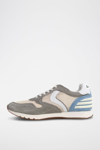 Zapatillas de piel Liam - Gris