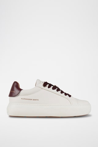 Zapatillas de piel Soho - Blanco