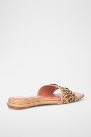 Sandalias de cuña - Dorado