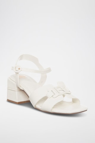 Sandalias de tacón - Laura Biagiotti - Blanco