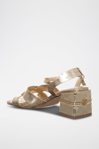 Sandalias de tacón - Laura Biagiotti - Dorado