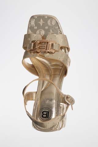 Sandalias de tacón - Laura Biagiotti - Dorado