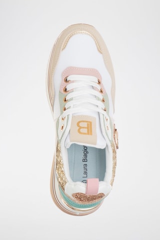 Zapatillas con plataforma - Laura Biagiotti - Beige