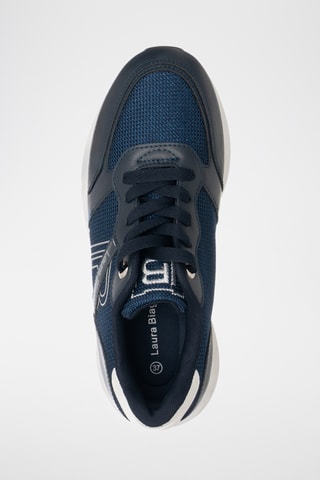Zapatillas de piel con plataforma - Camel