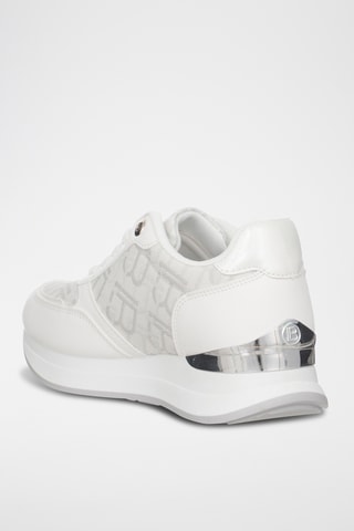 Zapatillas con plataforma - Blanco