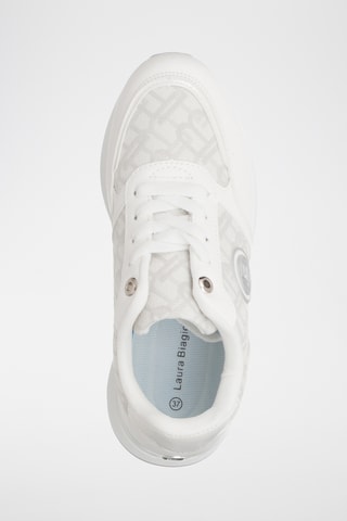 Zapatillas con plataforma - Blanco