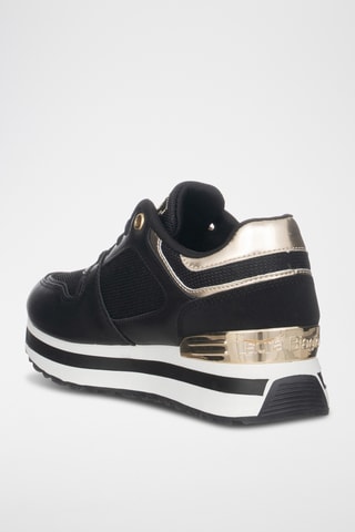 Zapatillas con plataforma - Negro