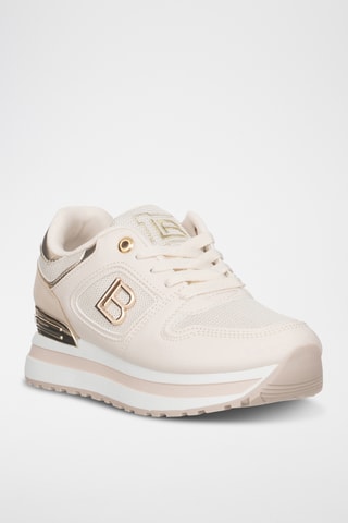 Zapatillas con plataforma - Camel