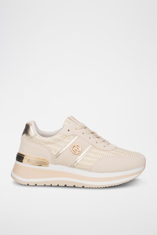 Zapatillas con plataforma - Camel