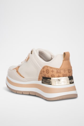 Zapatillas con plataforma - Camel