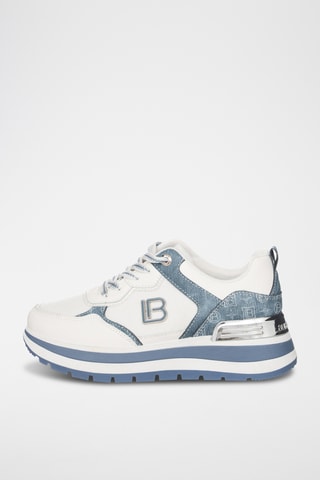 Zapatillas con plataforma - Blanco
