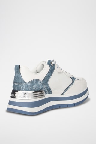 Zapatillas con plataforma - Blanco
