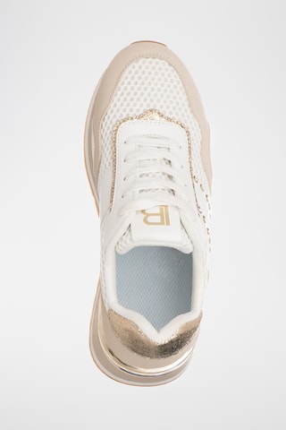 Zapatillas con plataforma - Beige