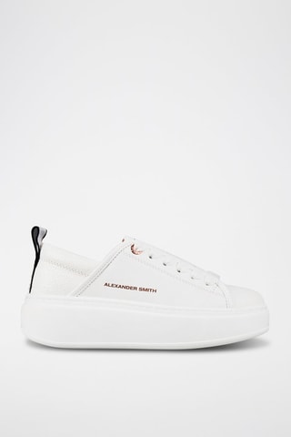 Zapatillas con plataforma - Blanco