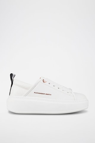 Zapatillas con plataforma - Blanco