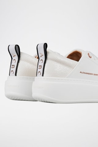 Zapatillas con plataforma - Blanco
