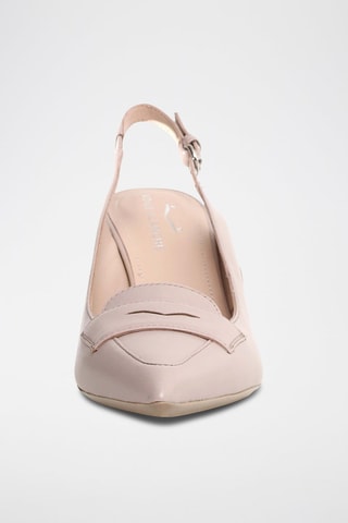 Zapatos de piel de tacón - Rosa