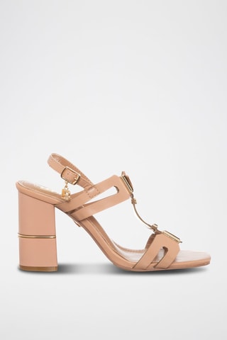 Sandalias de tacón - Laura Biagiotti - Dorado