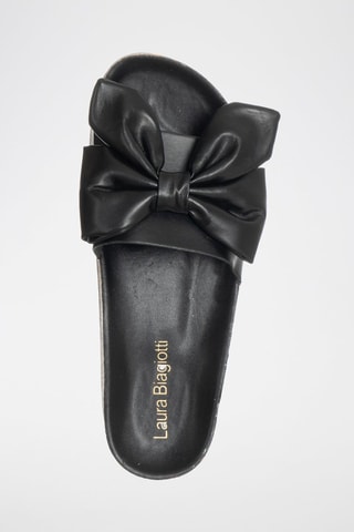 Sandalias con plataforma - Blanco y negro