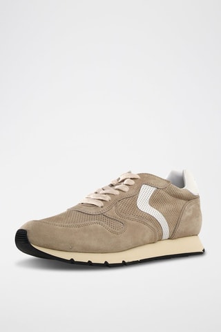 Zapatillas de piel Liam - Beige