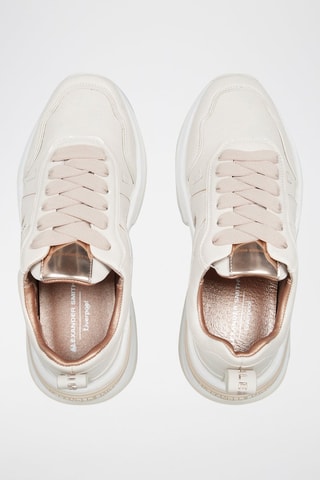 Zapatillas con plataforma - Beige