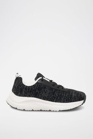 Zapatillas - Benetton - Blanco y negro