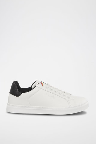 Zapatillas - Benetton - Blanco y negro