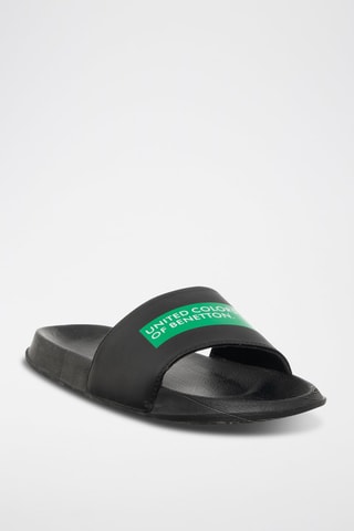 Chanclas - Benetton - Negro
