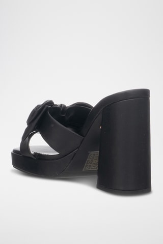 Sandalias de tacón - Negro