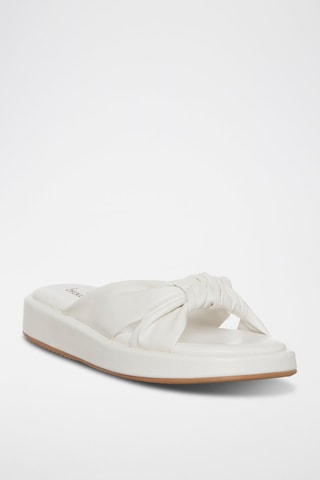 Sandalias con plataforma - Blanco