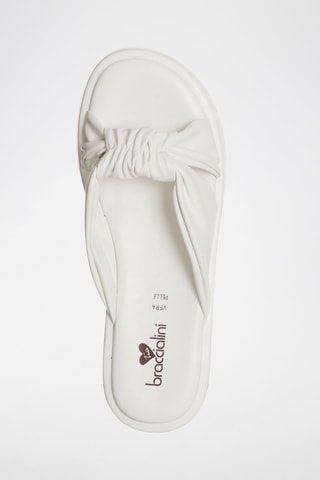 Sandalias con plataforma - Blanco