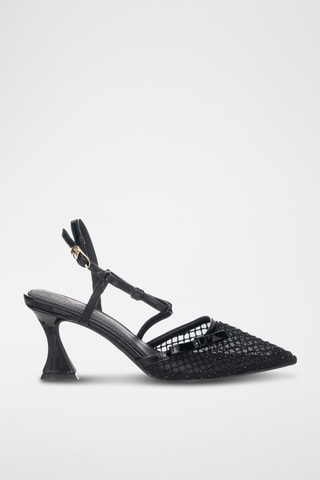Sandalias de tacón - Negro