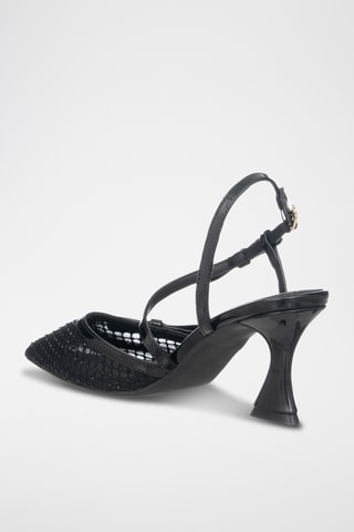 Sandalias de tacón - Negro