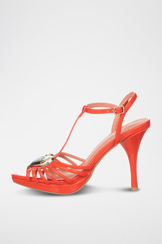 Sandalias de tacón - Rosa