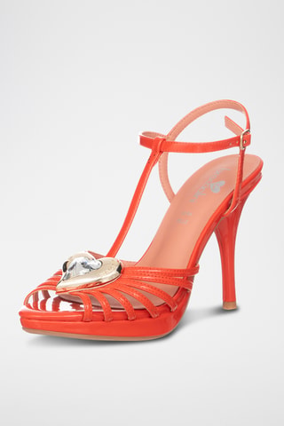 Sandalias de tacón - Rosa